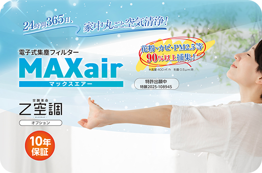 MAX Air 電子式集塵フィルター